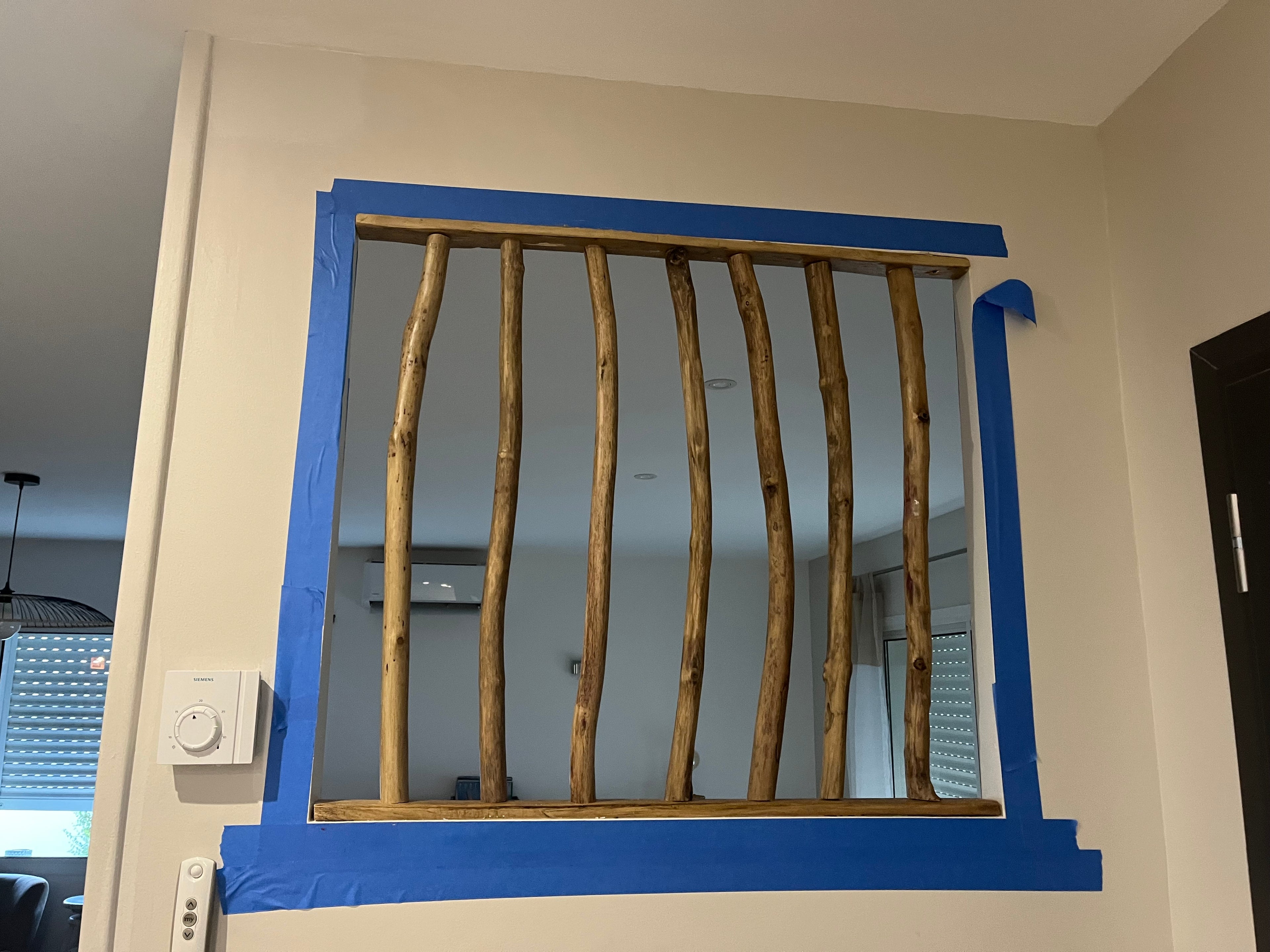 Claustra sur mesure 81 x 73 cm