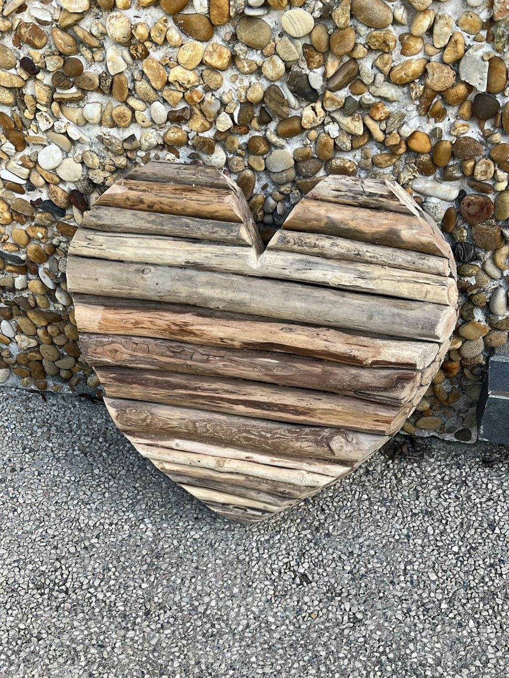 Coeur en bois flotté 🤎