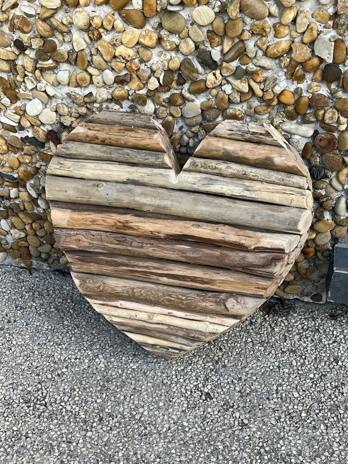 Coeur en bois flotté 🤎
