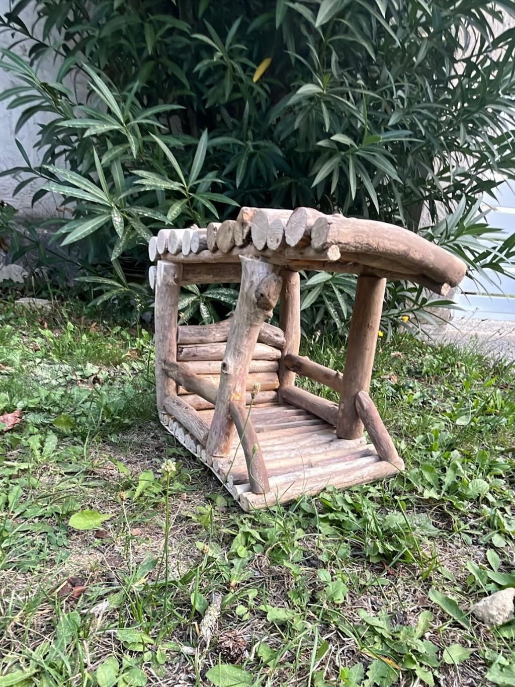 Crèche de Noël - Abri oiseaux