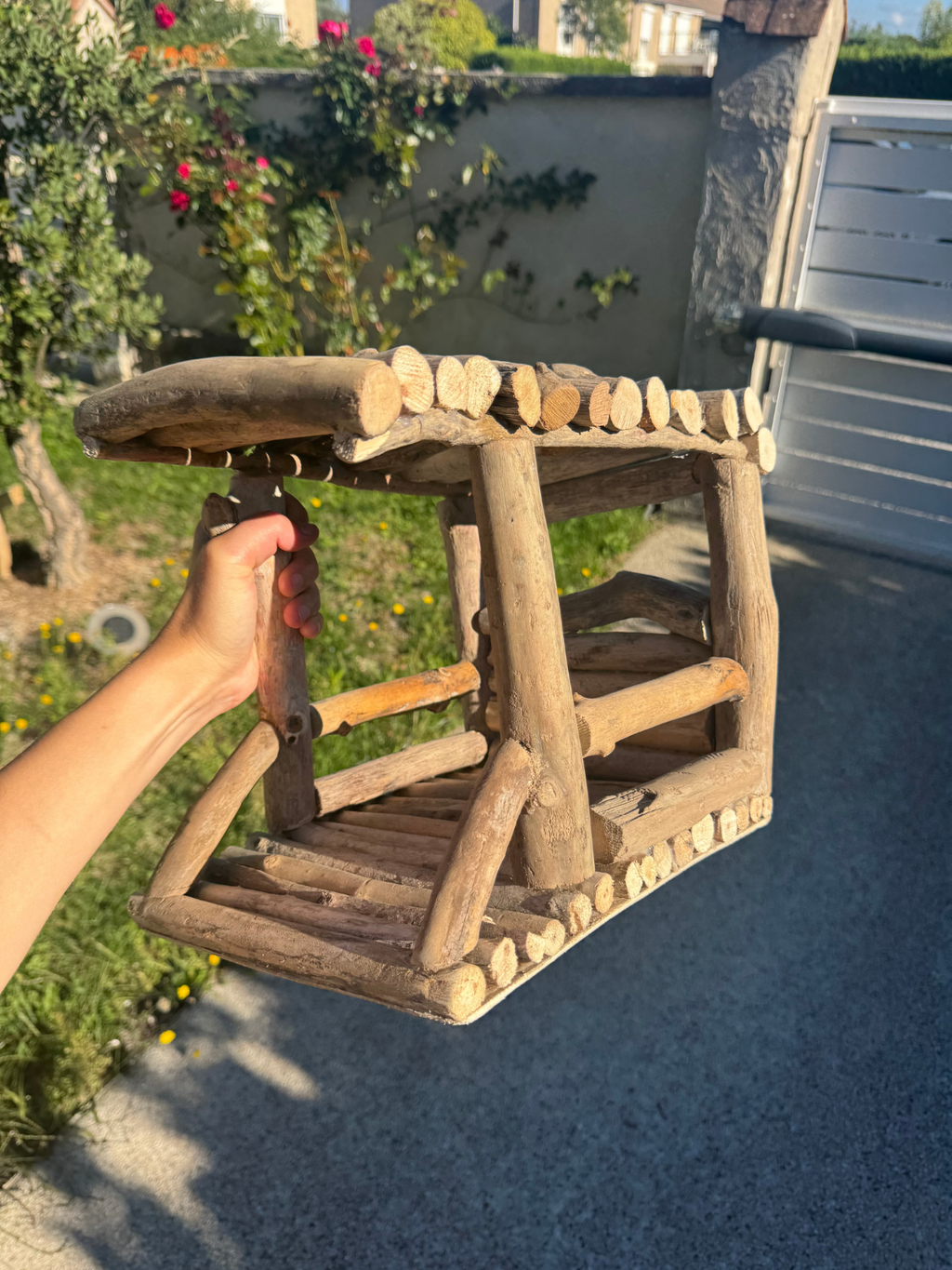 Crèche de Noël - Abri oiseaux