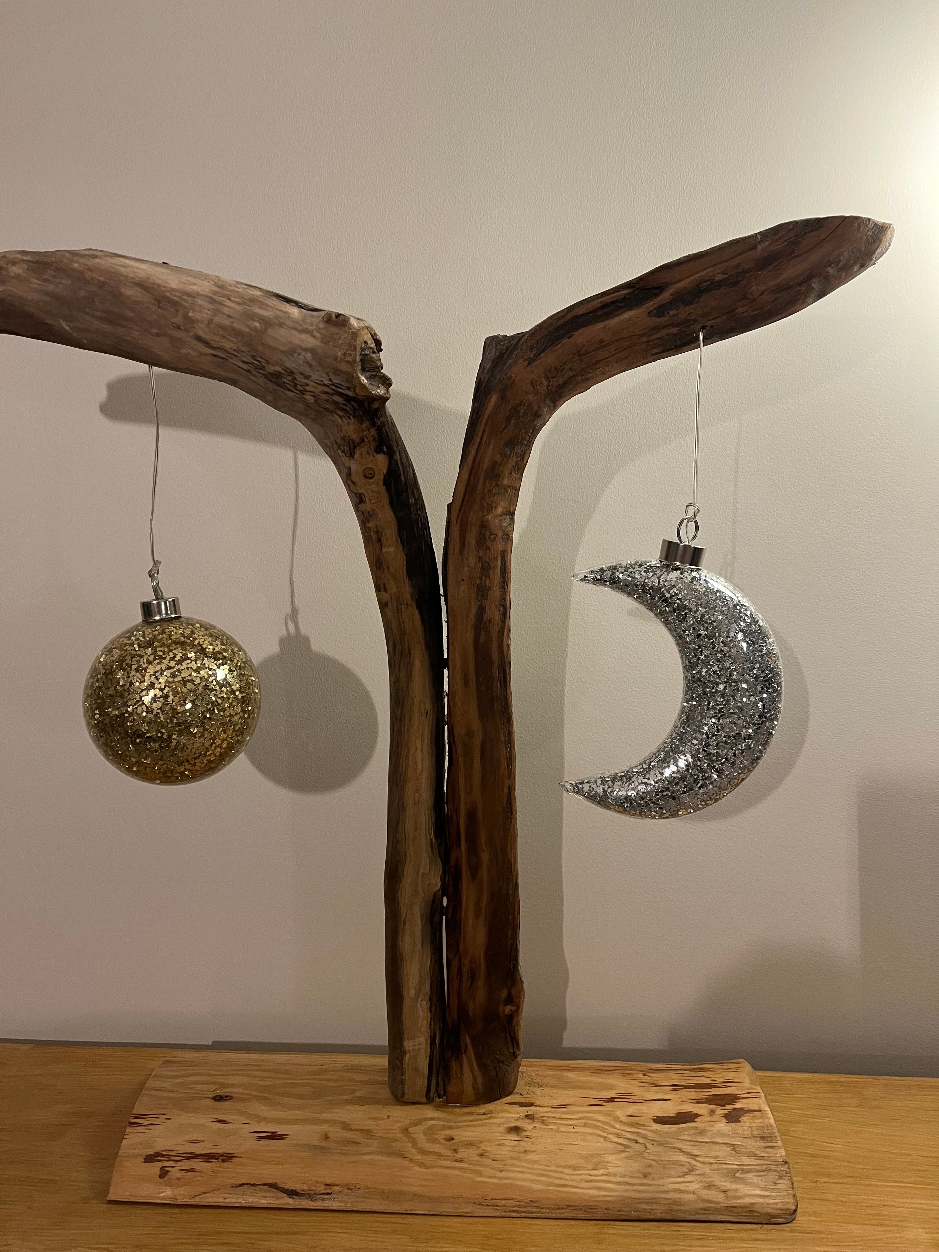 Illumination "la lune rencontre le soleil "