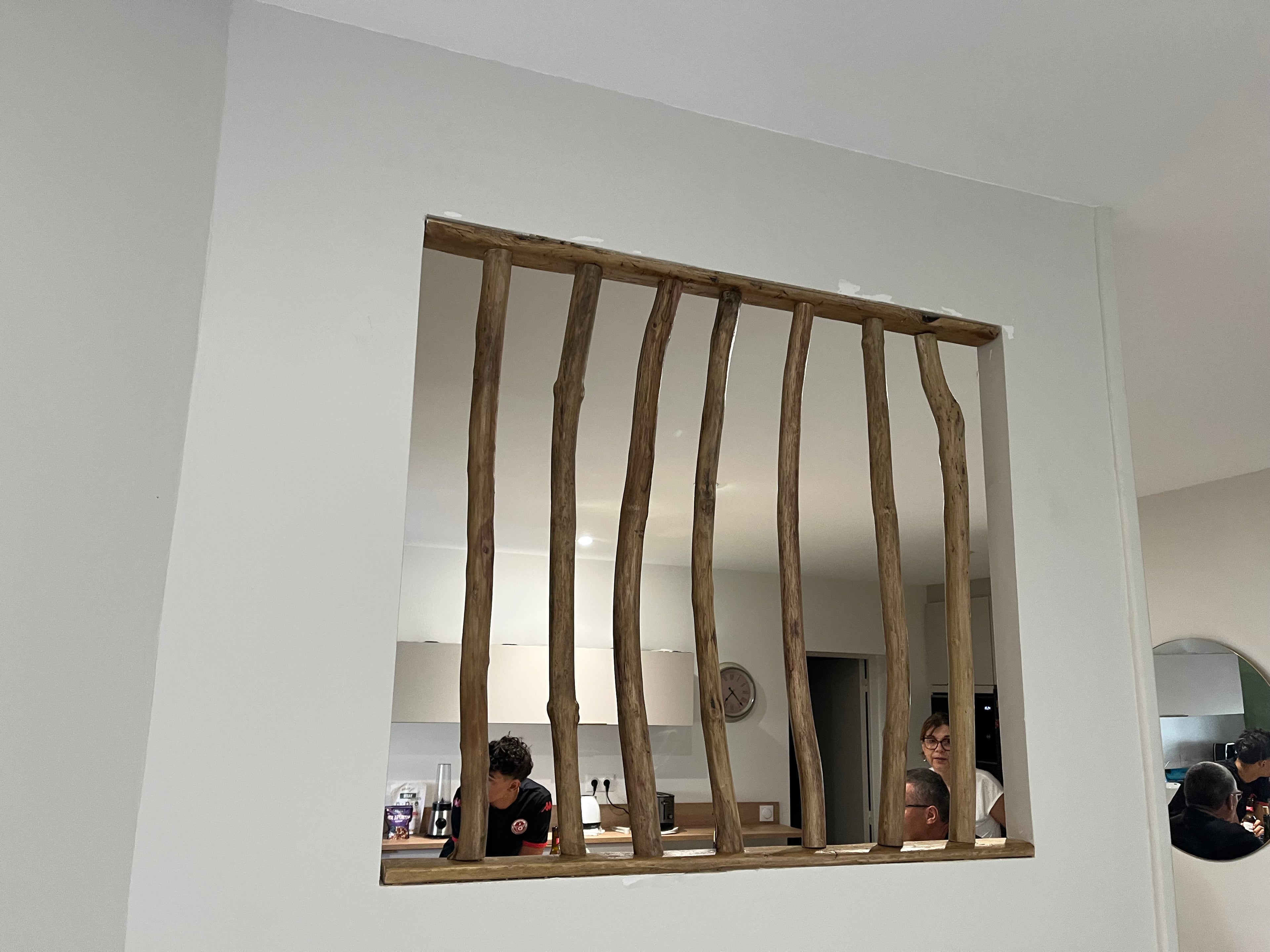 Claustra sur mesure 81 x 73 cm