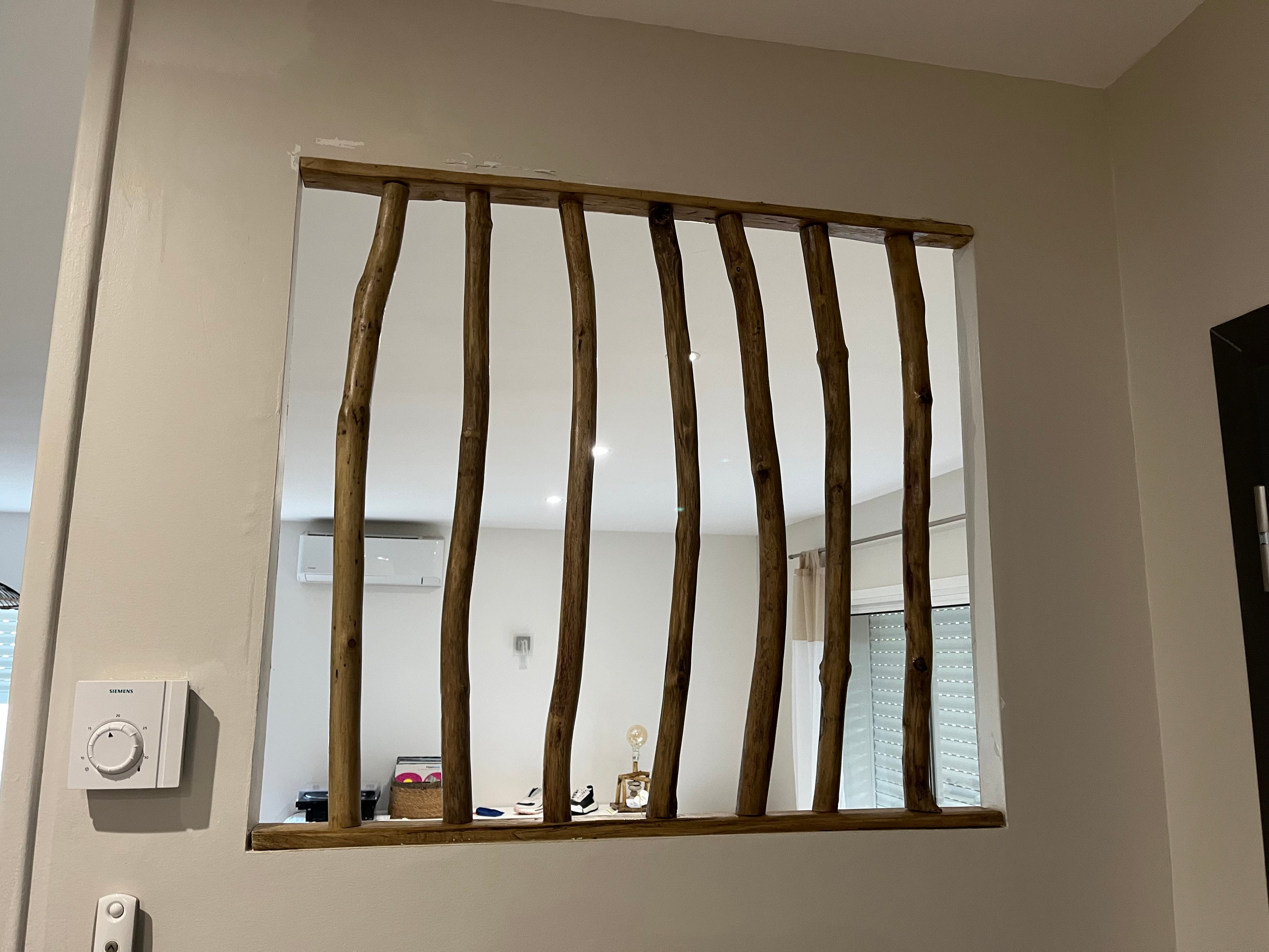 Claustra sur mesure 81 x 73 cm