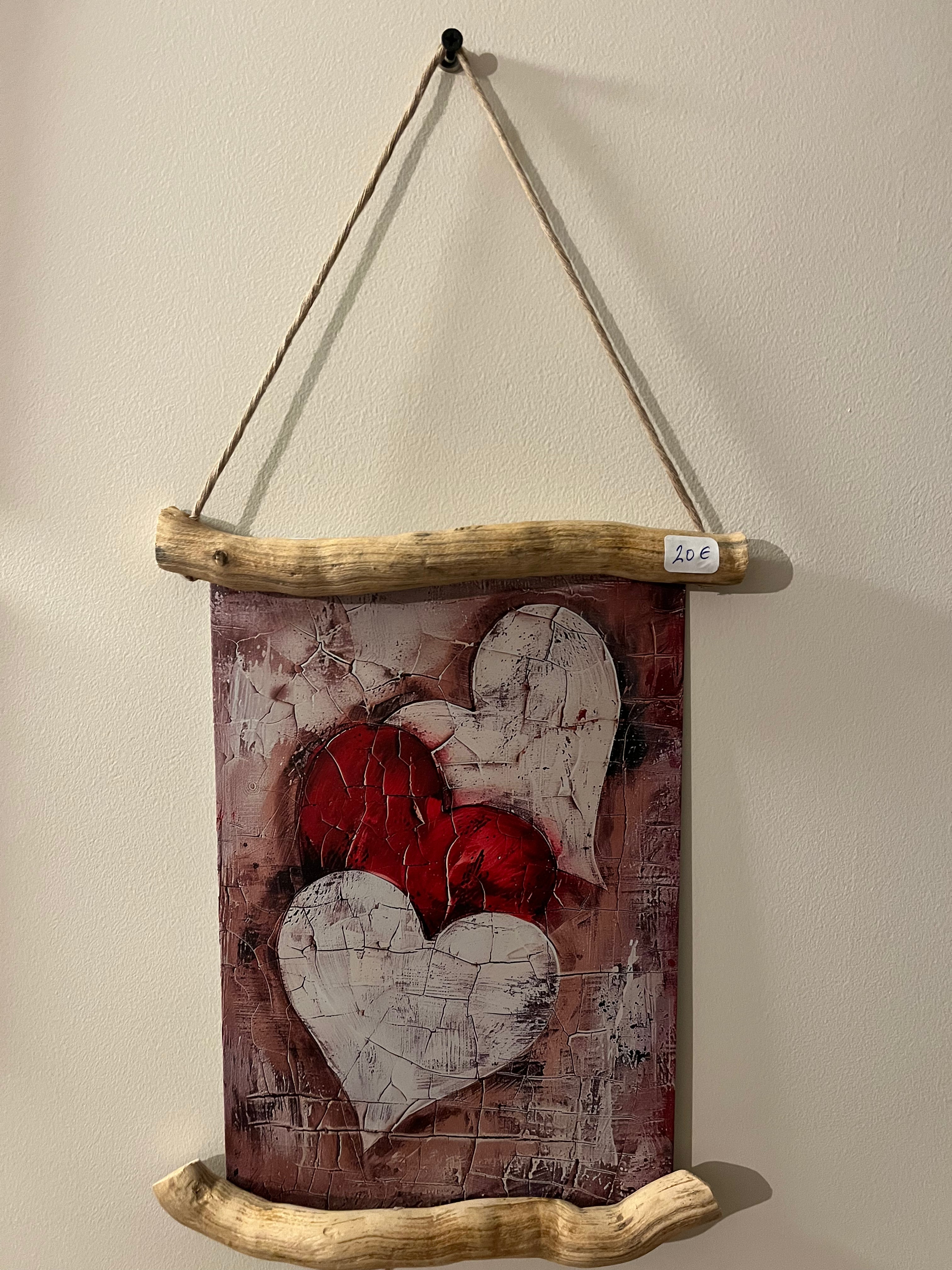 Plaque métal St Valentin