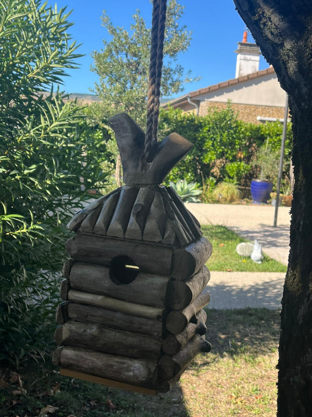 Nichoir mésanges bois flotté 🦜