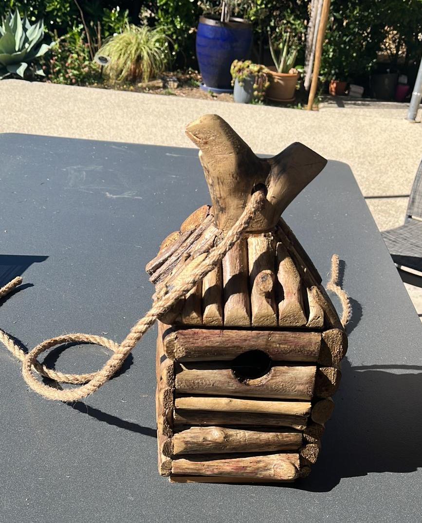 Nichoir mésanges bois flotté 🦜